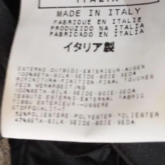 Just Cavalli Sheer Black Silk Blouse with Leopard Ruffle & Satin Trim - 44 / L - Picture 10 of 11